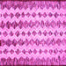 Square Abstract Pink Contemporary Rug, con835pnk