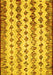 Abstract Yellow Contemporary Rug, con835yw