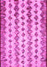 Machine Washable Abstract Pink Contemporary Rug, wshcon835pnk