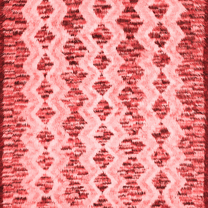 Machine Washable Abstract Red Contemporary Rug, wshcon835red