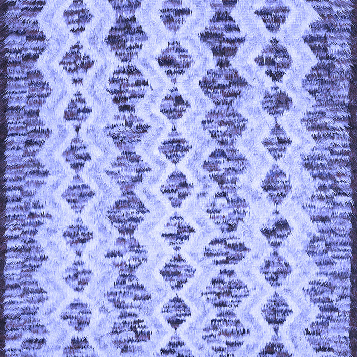 Machine Washable Abstract Blue Contemporary Rug, wshcon835blu