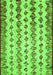 Serging Thickness of Machine Washable Abstract Green Contemporary Area Rugs, wshcon835grn