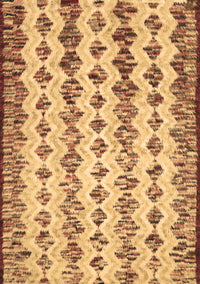 Abstract Brown Contemporary Rug, con835brn