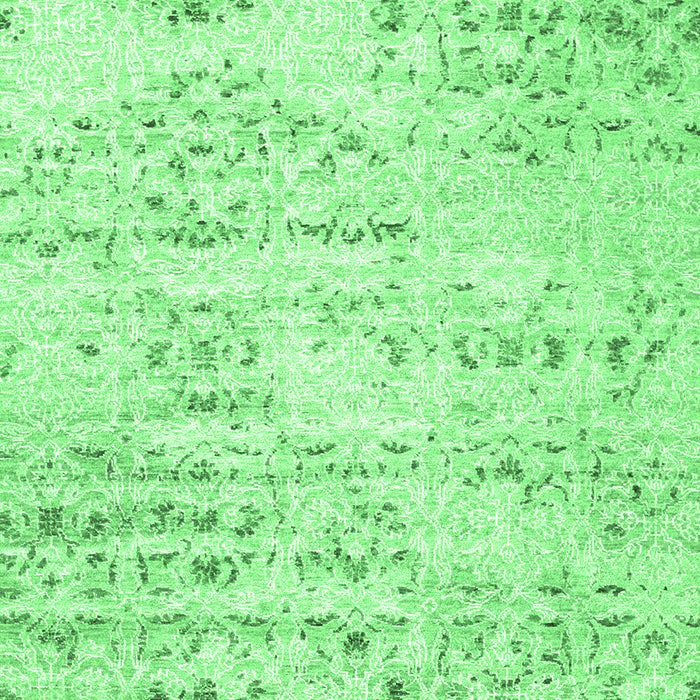 Solid Emerald Green Modern Rug, con836emgrn