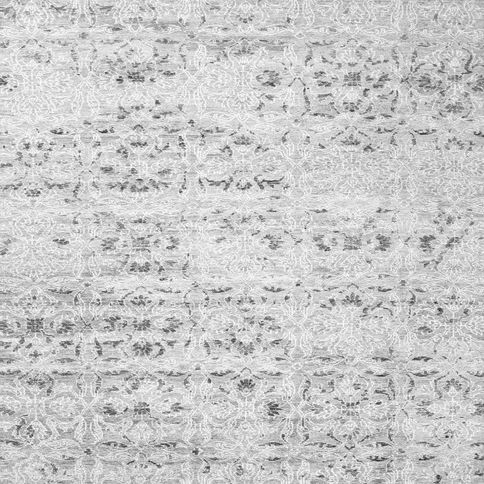 Serging Thickness of Solid Gray Modern Rug, con836gry