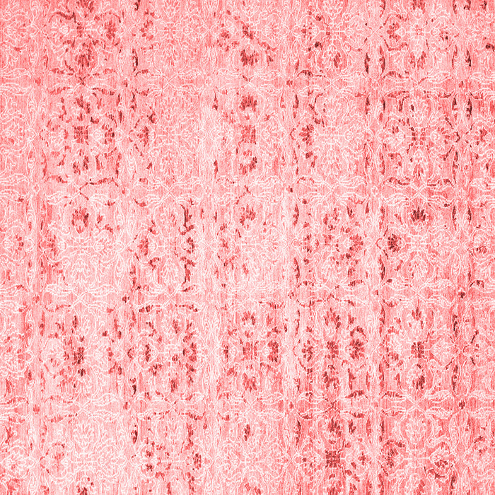 Solid Red Modern Rug, con836red