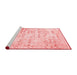 Modern Red Washable Rugs