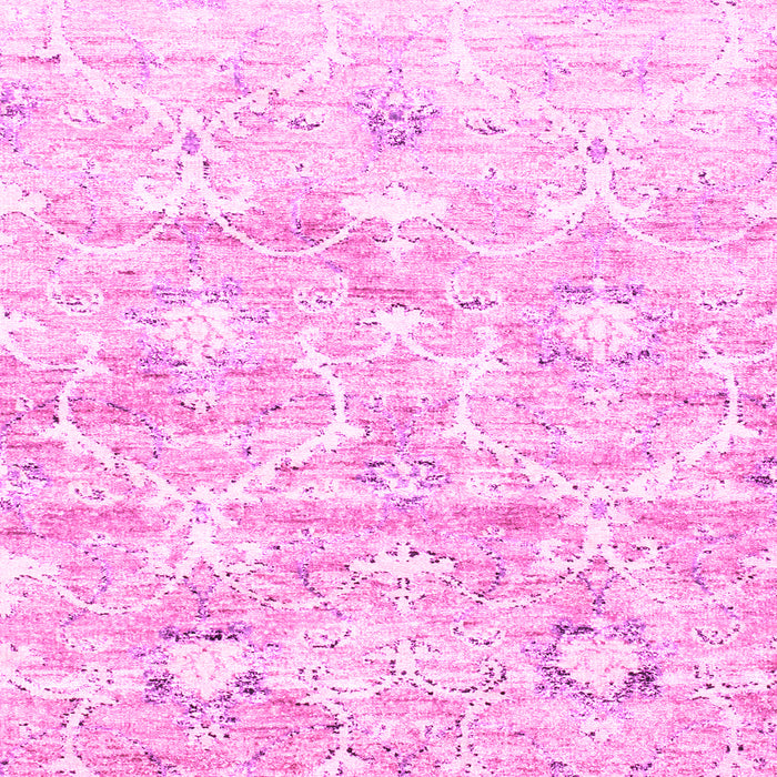 Machine Washable Abstract Pink Contemporary Rug, wshcon837pnk