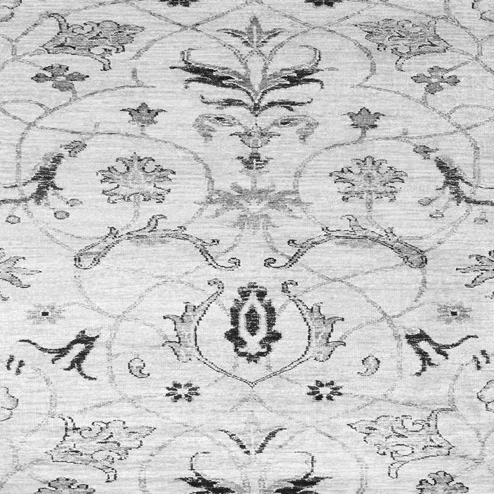 Serging Thickness of Abstract Gray Contemporary Rug, con838gry