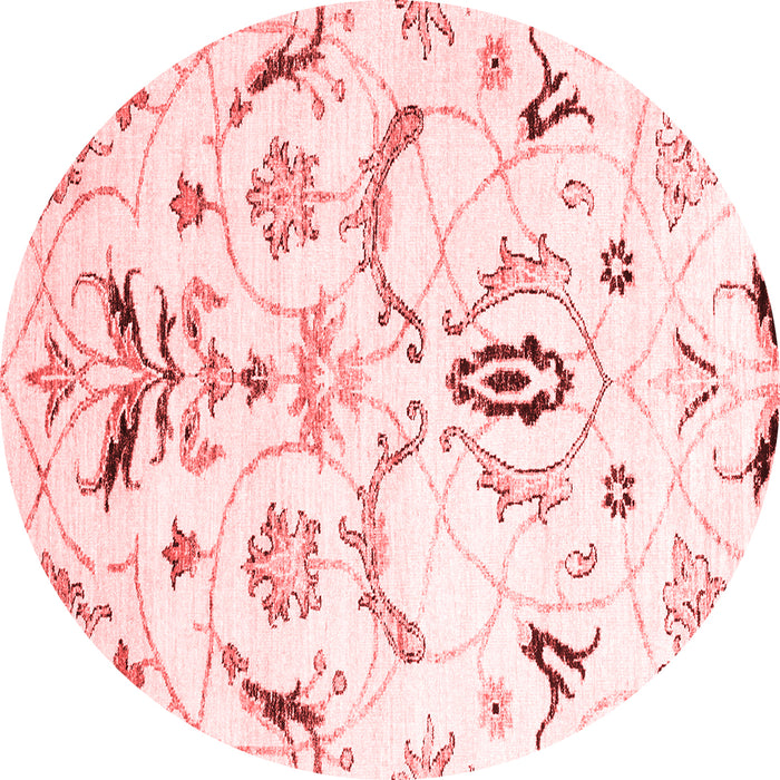 Abstract Red Contemporary Rug, con838red