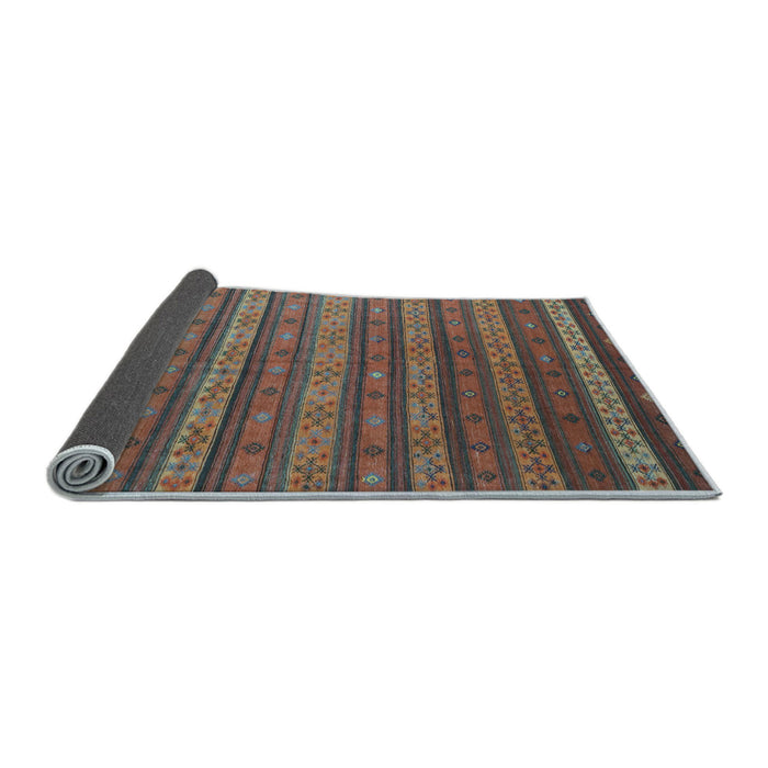 Sideview of Oriental Light Blue Traditional Rug, con839lblu