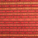 Serging Thickness of Oriental Orange Traditional Rug, con839org