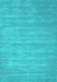 Abstract Turquoise Contemporary Rug, con83turq