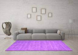 Machine Washable Abstract Pink Contemporary Rug in a Living Room, wshcon83pnk