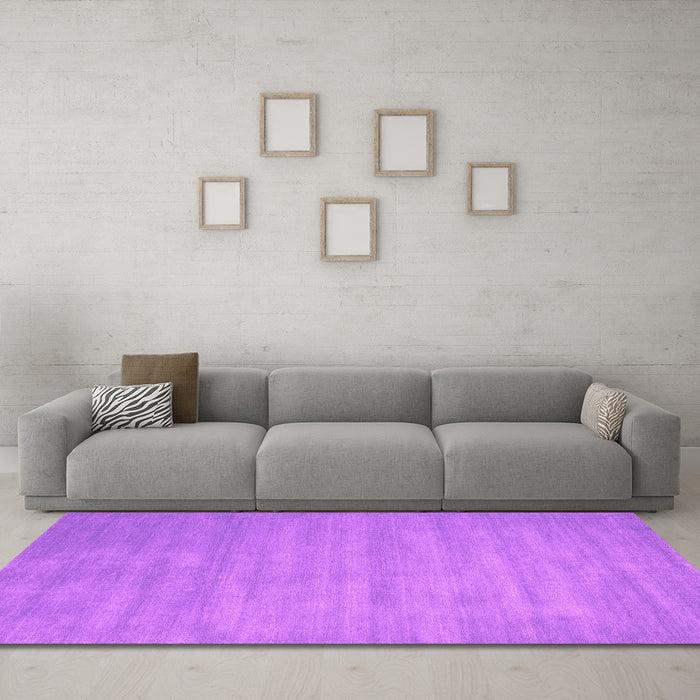 Machine Washable Abstract Pink Contemporary Rug in a Living Room, wshcon83pnk