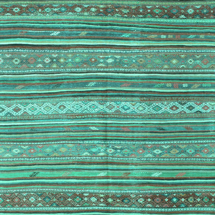 Southwestern Turquoise Country Rug, con840turq