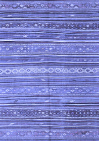 Southwestern Blue Country Rug, con840blu