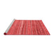 Country Red Washable Rugs