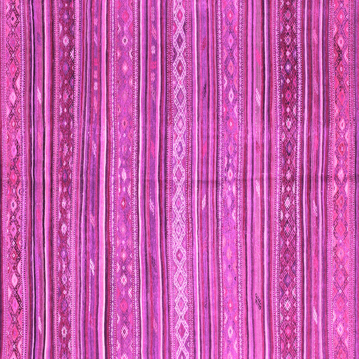 Square Southwestern Pink Country Rug, con840pnk