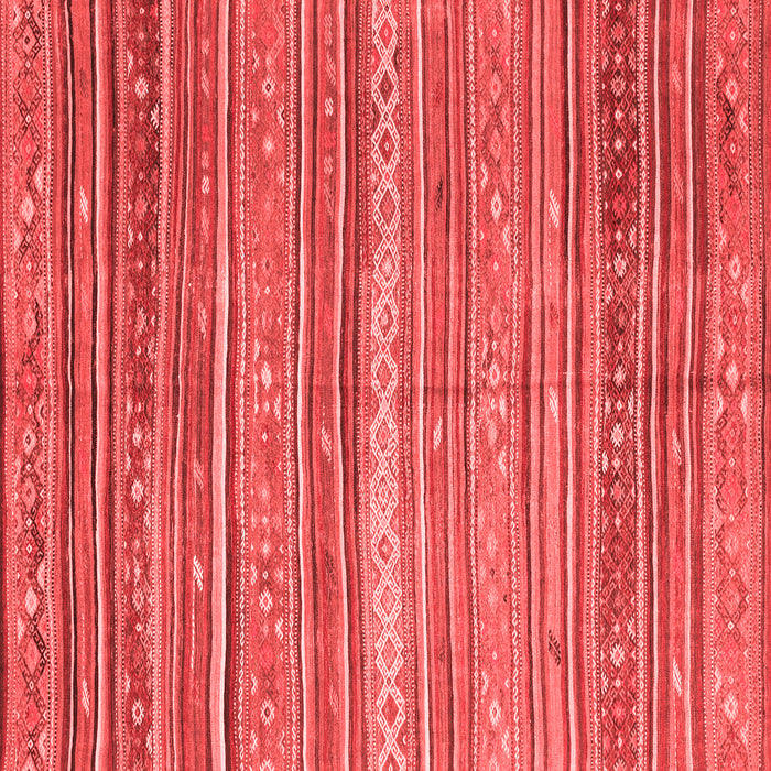 Machine Washable Southwestern Red Country Rug, wshcon840red