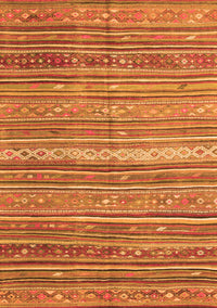 Southwestern Orange Country Rug, con840org