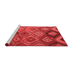 Country Red Washable Rugs