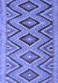 Southwestern Blue Country Rug, con842blu