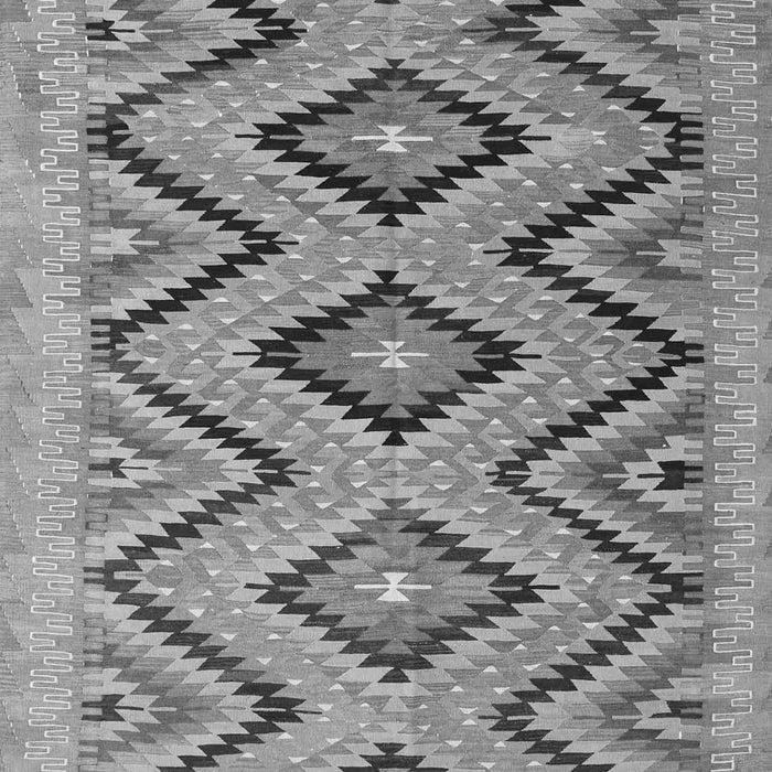 Southwestern Gray Country Rug, con842gry