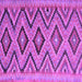 Square Southwestern Purple Country Rug, con842pur