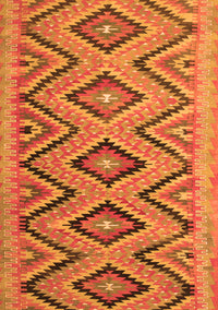 Southwestern Orange Country Rug, con842org