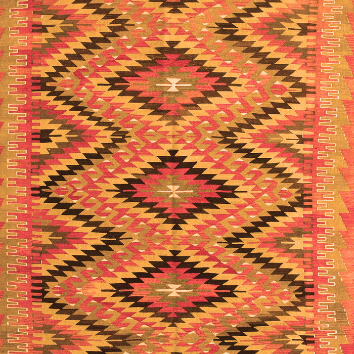 Southwestern Orange Country Rug, con842org