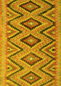 Southwestern Yellow Country Rug, con842yw