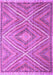 Southwestern Purple Country Rug, con843pur