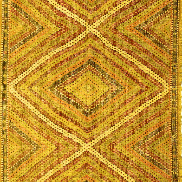Southwestern Yellow Country Rug, con843yw