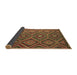 Sideview of Southwestern Brown Country Rug, con844brn