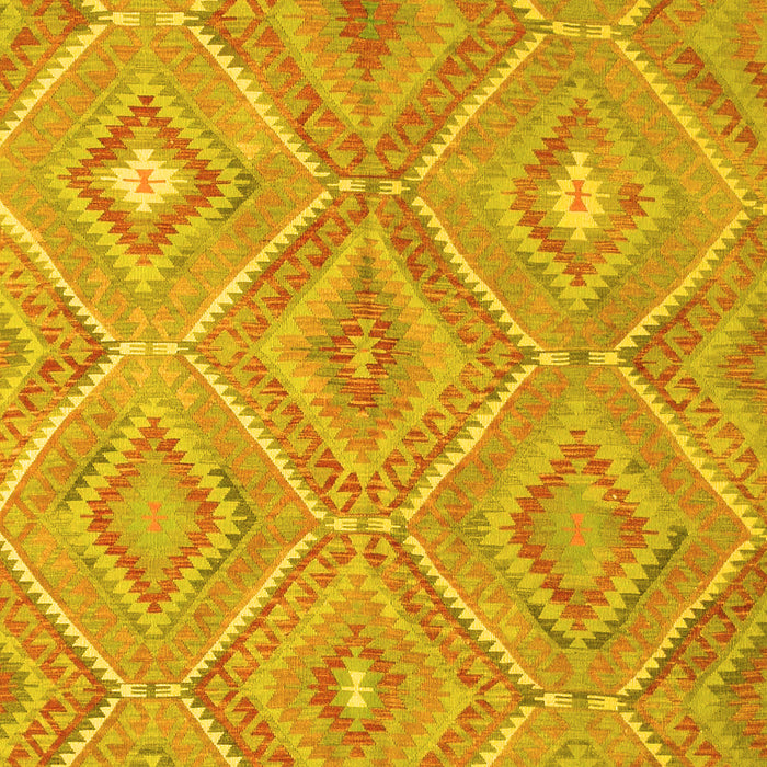 Southwestern Yellow Country Rug, con846yw