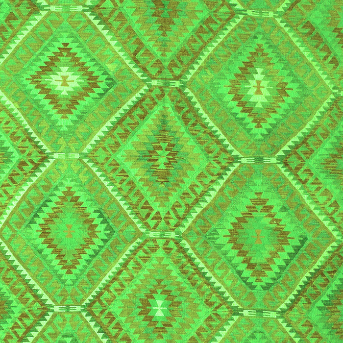 Southwestern Green Country Rug, con846grn