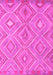 Southwestern Pink Country Rug, con846pnk