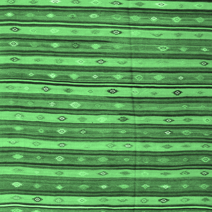 Oriental Emerald Green Traditional Rug, con847emgrn