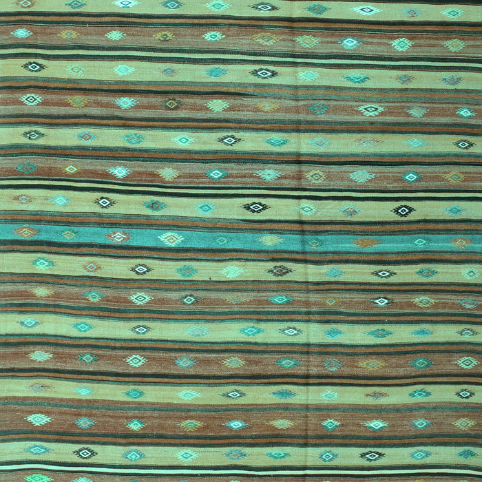 Oriental Turquoise Traditional Rug, con847turq