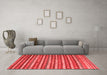 Traditional Red Washable Rugs