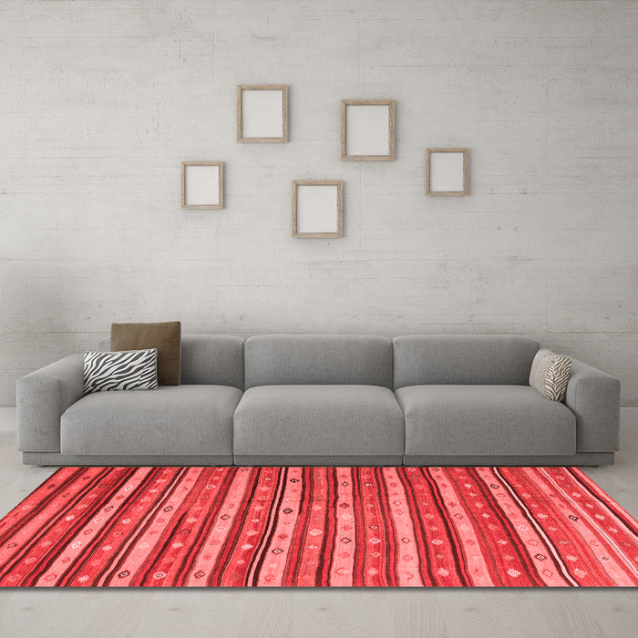 Traditional Red Washable Rugs