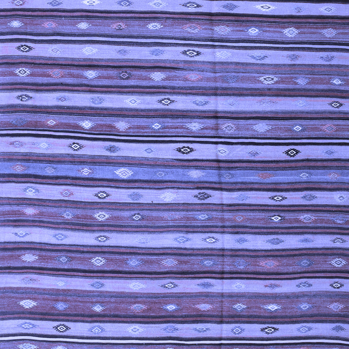 Machine Washable Oriental Blue Traditional Rug, wshcon847blu