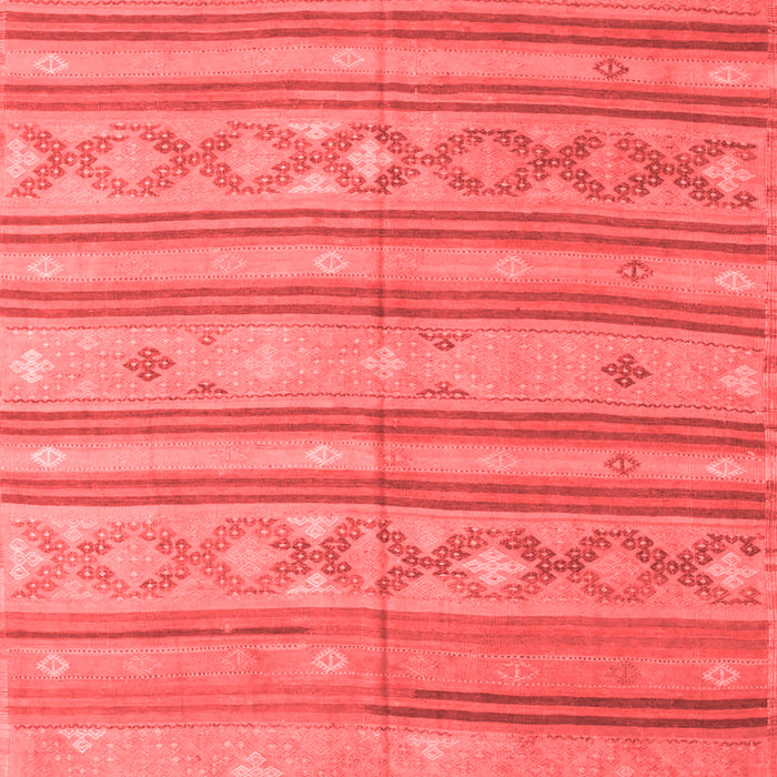 Machine Washable Abstract Red Contemporary Rug, wshcon848red