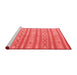 Contemporary Red Washable Rugs