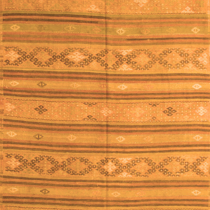 Serging Thickness of Machine Washable Abstract Orange Contemporary Area Rugs, wshcon848org