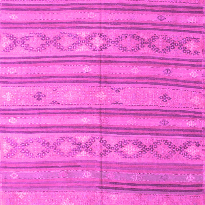 Machine Washable Abstract Pink Contemporary Rug, wshcon848pnk