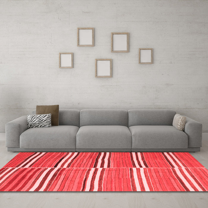 Traditional Red Washable Rugs