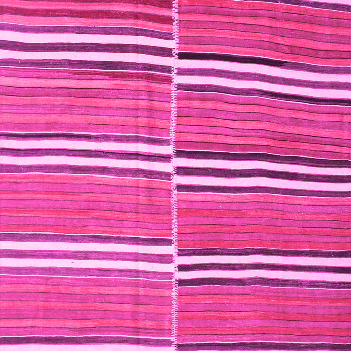 Machine Washable Oriental Pink Traditional Rug, wshcon849pnk