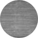 Machine Washable Abstract Gray Contemporary Rug, wshcon84gry